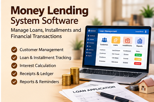 Money Lending System Software